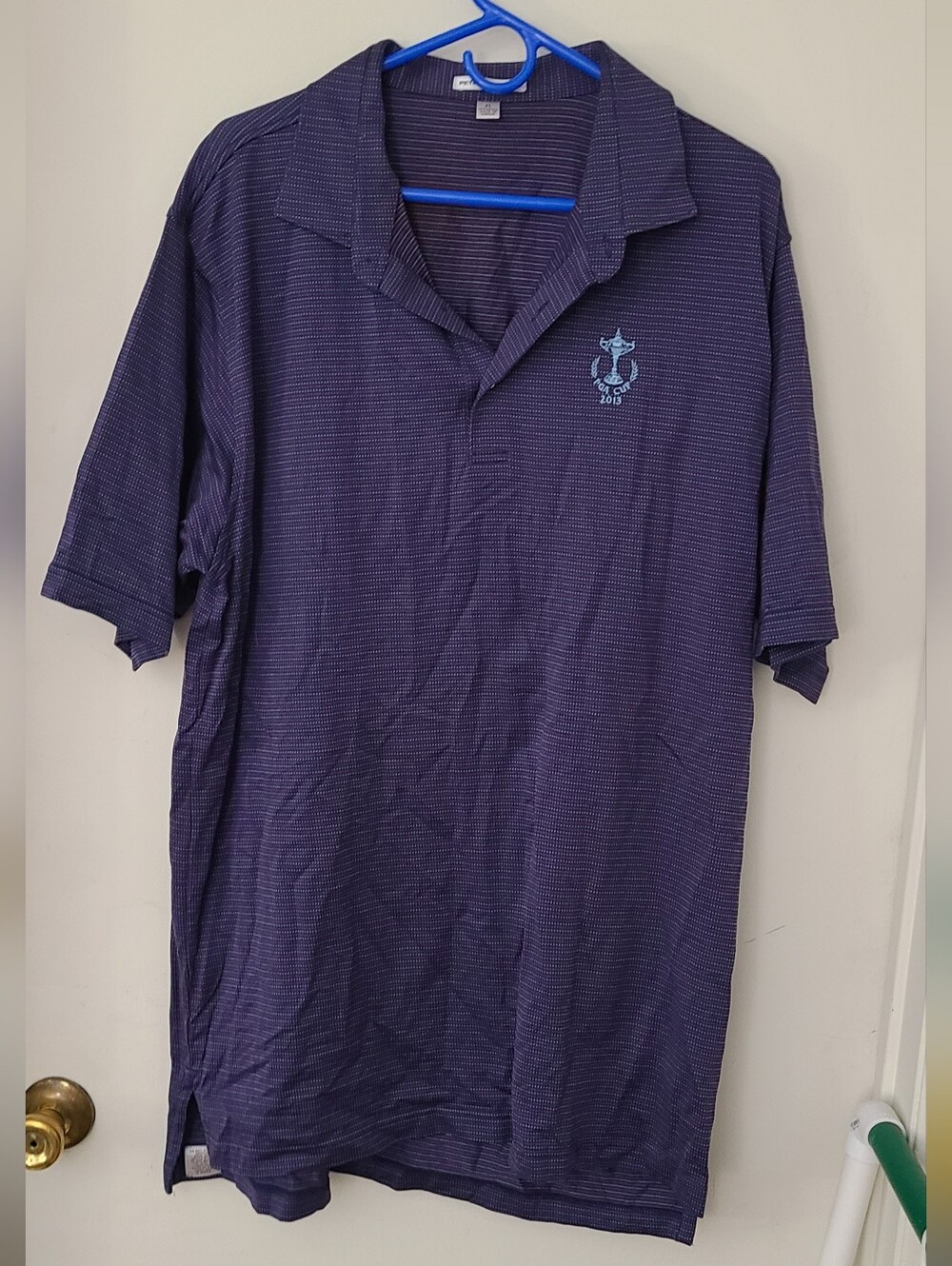 Peter Millar 2013 PGA Cup Short Team America Sleeve Golf Shirt XL